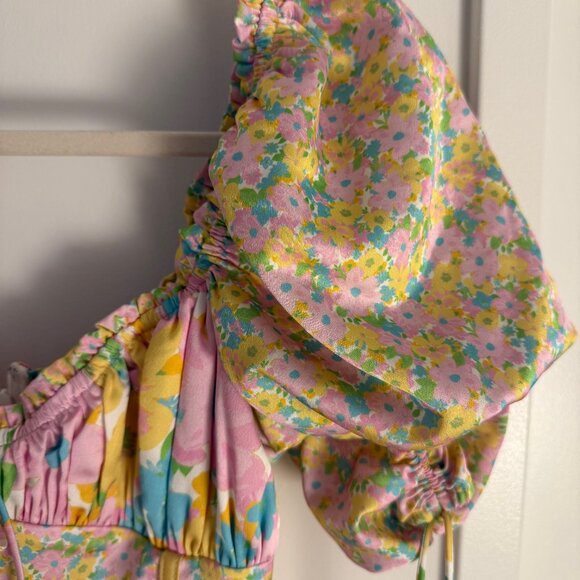 For Love & Lemons Emily Mini Dress Size XS | LIKE NEW - Picture 4 of 9